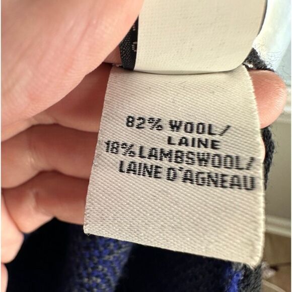 Diane von Furstenberg moto sweater Jacket XS St Regis Full Zip 100% Wool - Picture 14 of 15